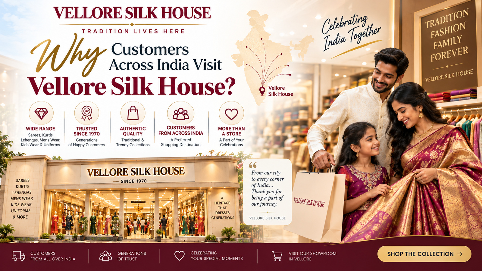 Why Customers Across India Visit – Vellore Silk House